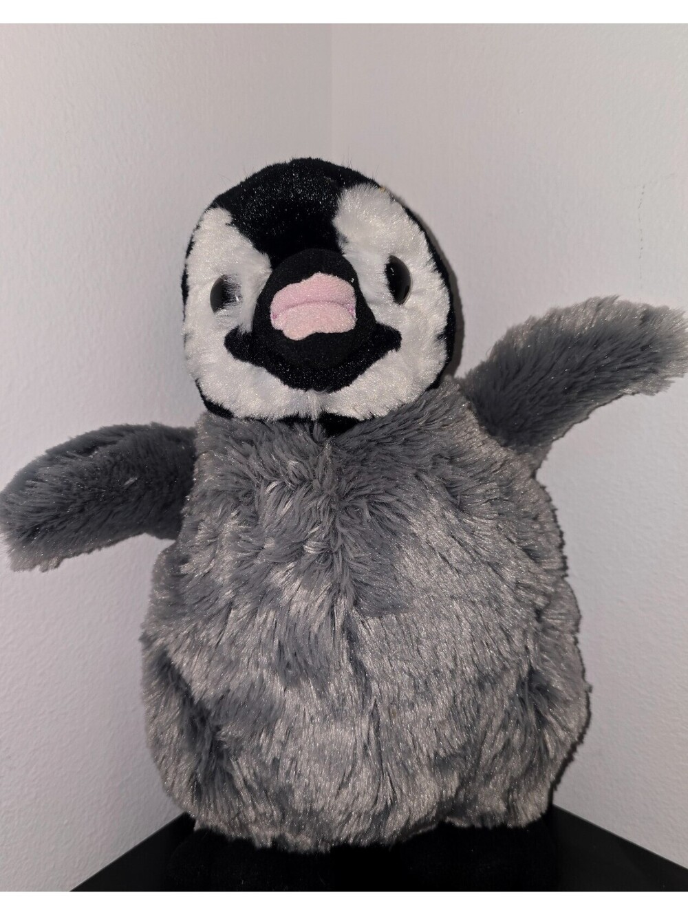 Wild Republic Cuddlekins Mini Penguin 8" Gray Plush